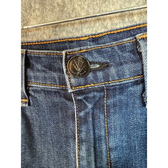 Rag & Bone Wmns Dark Blue High Rise Straight Leg Denim Jeans Size 28 Made in USA - Picture 2 of 9